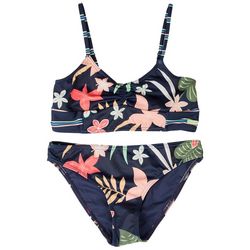 Roxy Big Girls 2-Piece Floral Swimsuit Set