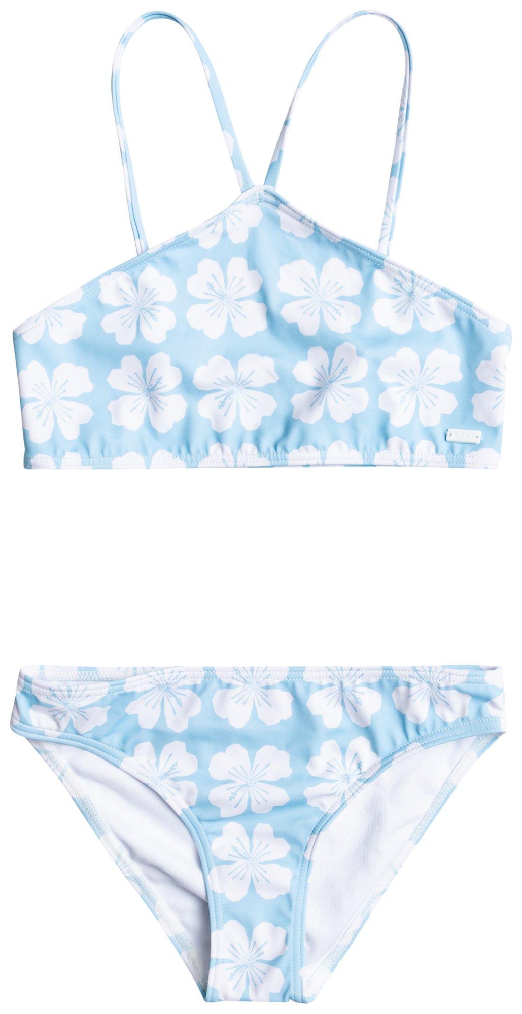 Roxy Big Girls 2-pc. Vacation Memories Floral Swimsuit Sets
