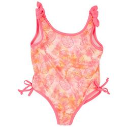 Big Girls 1-pc. Pineaaple Swimsuits