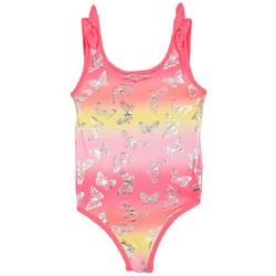 Big Girls 1-pc. Butterfly Swimsuits