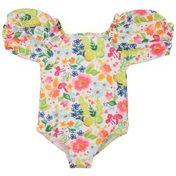 Little Girls 1-pc. Flower Garden Swimsuit
