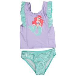 Little Girls 2-Pc. Ruffled Swimsuit Set