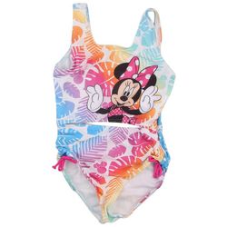Minnie Mouse Little Girl Tropical Minnie One Piece Swimsuit
