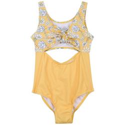 Big Girls 1 Pc. Floral Swimsuit