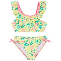 Shelloha Little Girls 2-pc. Fruit Bikini Swimsuit