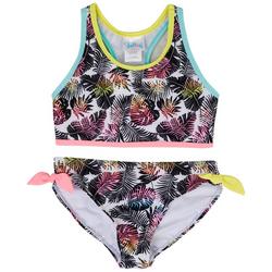 Big Girls 2-pc. Palm Leaf Bikini Swimsuit