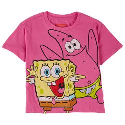 Nickelodeon Big Girls Spongebob Squarepants Boxy T-Shirt