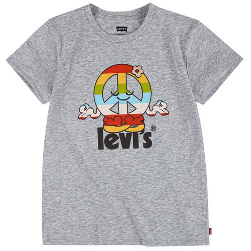 Levi's Big Girls Graphic Short Sleeve T-Shirt
