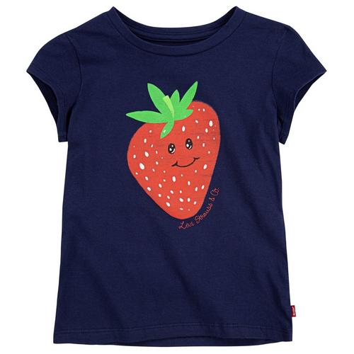 Levi's Big Girls Strawberry T-Shirt