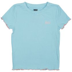 Levi's Little Girls Cotton Candy Ribbed Tee