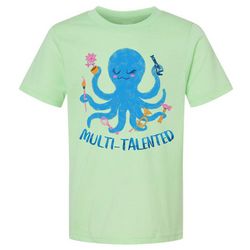 Awayalife Little Girls Octupos Graphic T-Shirt
