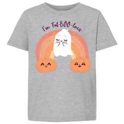 Awayalife Little Girls Fab-Boo-Lous Halloween T-Shirt