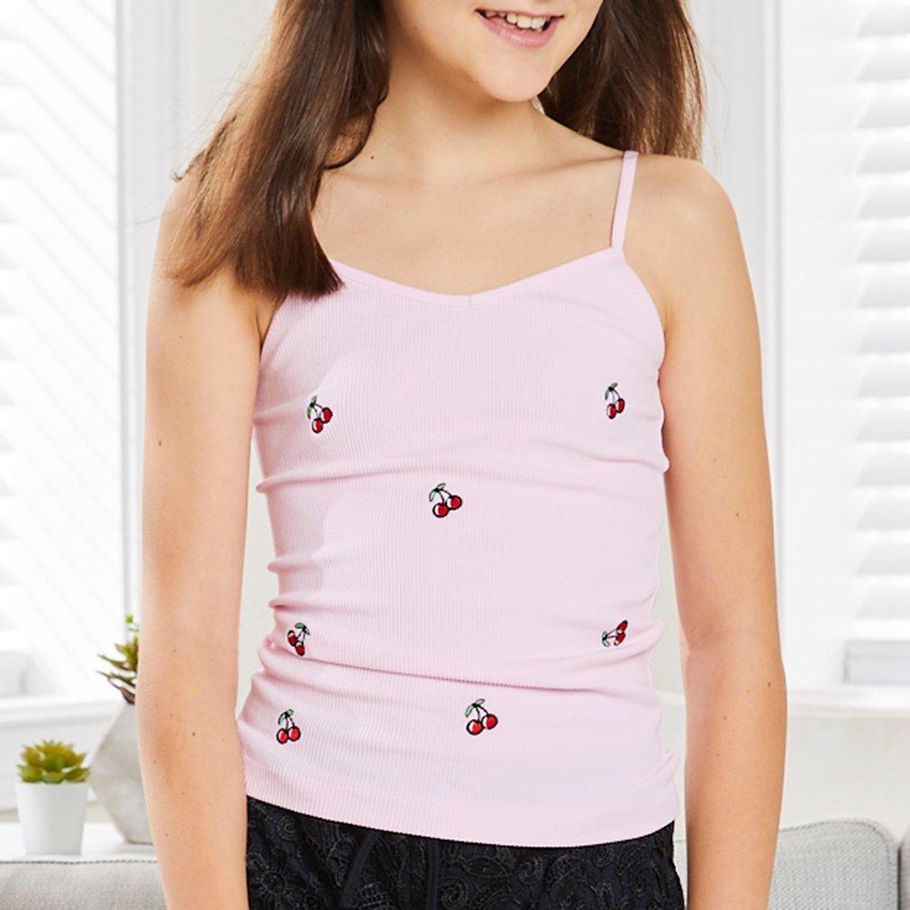 Jolie & Joy Big Girls All Over Cherry Print Tank Top