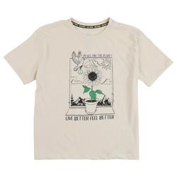 Big Girls Planet, Bird, & Plant Screen T-shirt