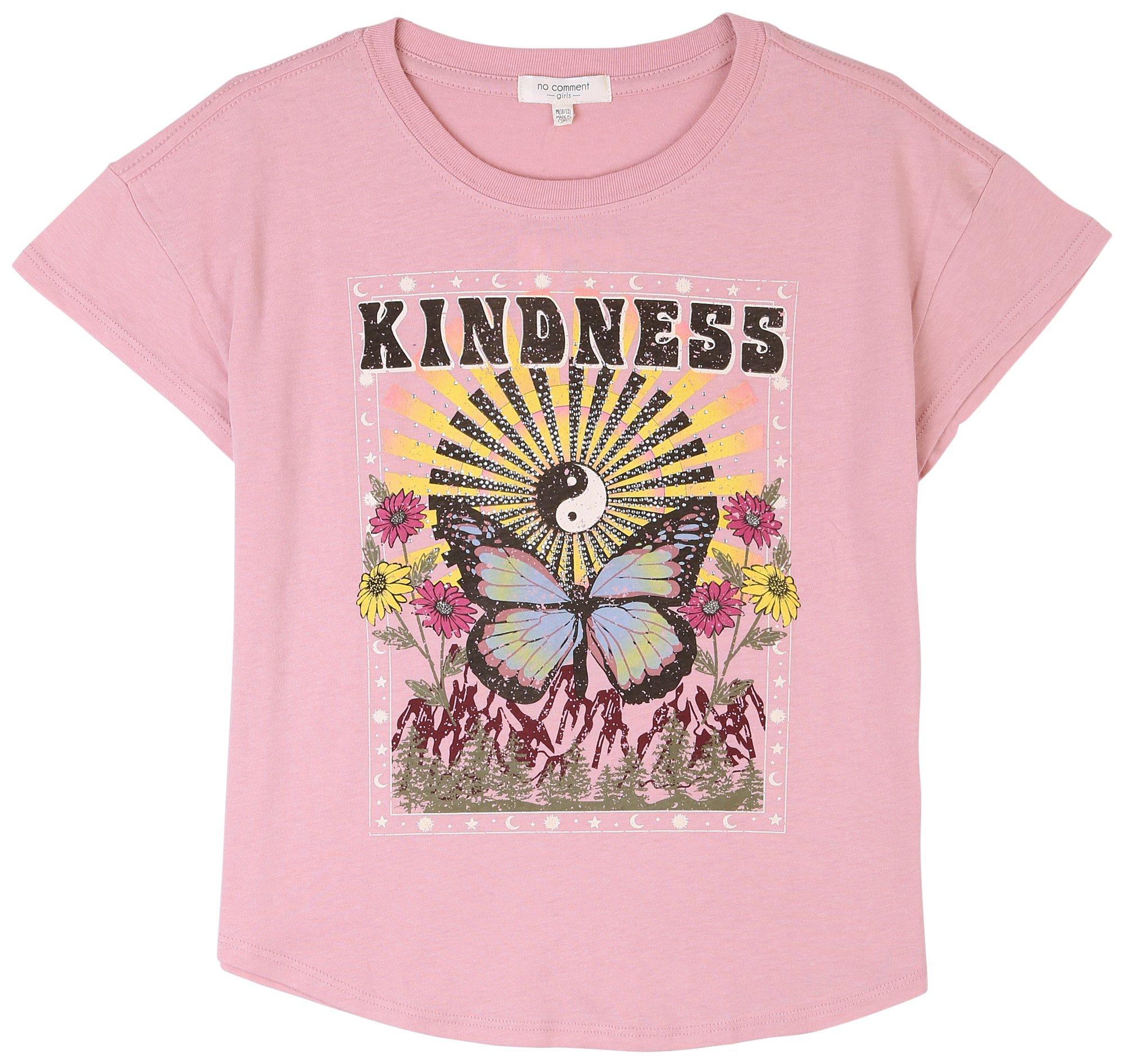 Big Girls Girlfriend Butterflies T-Shirt