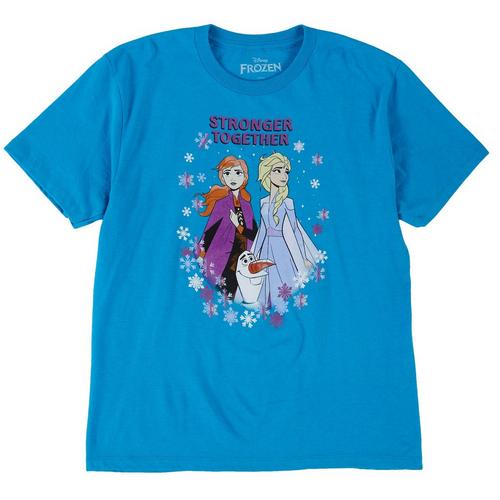 Frozen Big Girls Be Stronger Together T-Shirt
