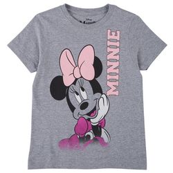 Minnie Mouse Little Girls Minnie Screen Print T-Shirt