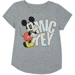 Disney Mickey Mouse Little Girls Short Sleeve T-Shirt