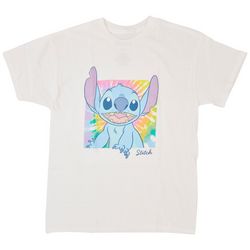 Big Girls Stitch Big Fun Tie-Dye Short Sleeve T-Shirt