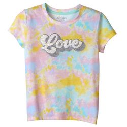 Dot & Zazz Big Girls Love Tie Dye T-Shirt