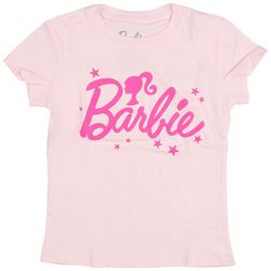 Little Girls Barbie Short Sleeve Top