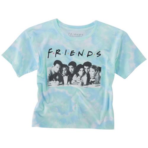 Friends Big Girls Tie Dye Group Screen Print