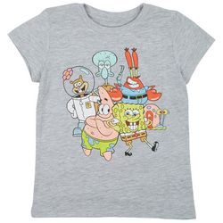 Nickelodeon Big Girls Spongebob & Friends Tee