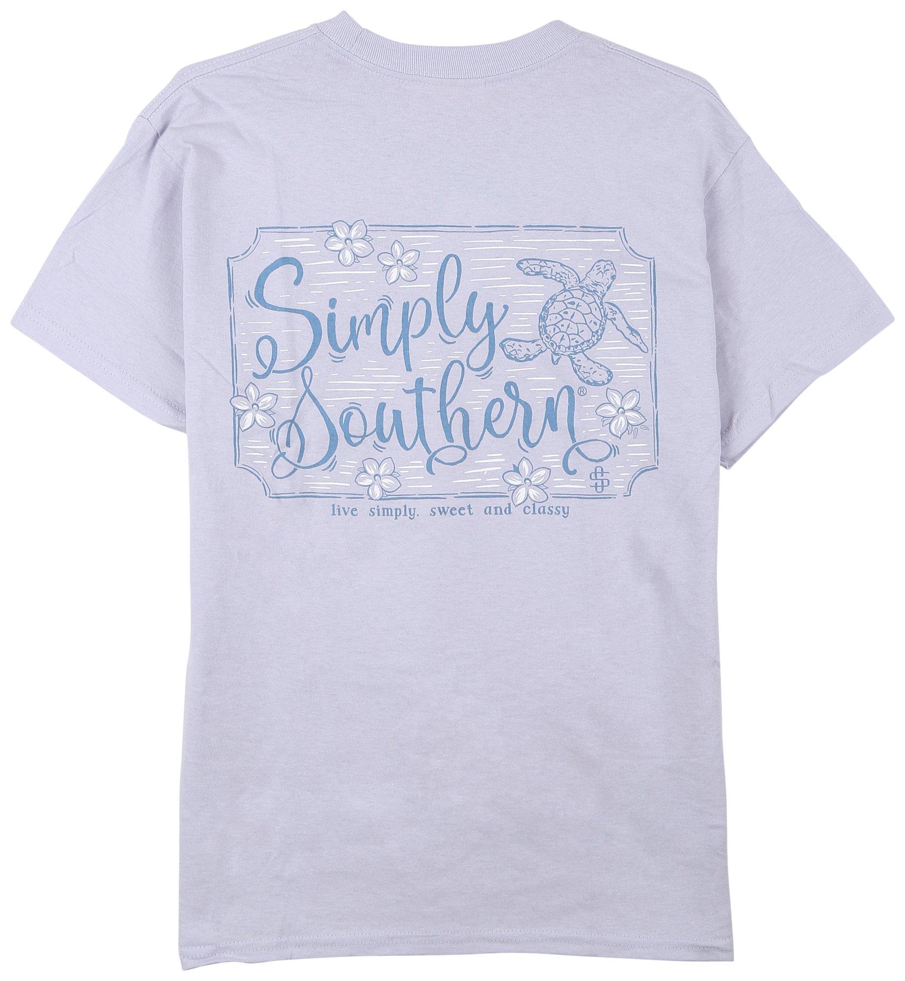 Big Girls Simply Southern Logo Short Sleeve T-Shirt