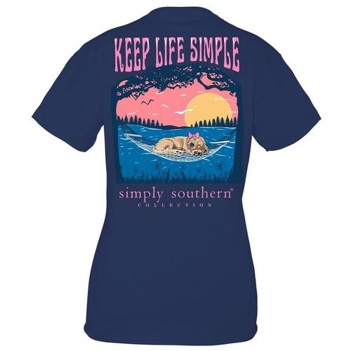 Simply Southern Big Girls Keep Life Simple T-Shirt
