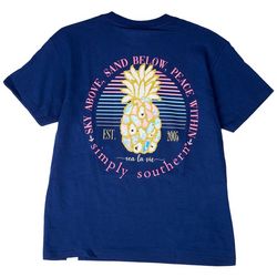 Simply Southern Big Girls Pineapple Sea La Vie T-Shirt