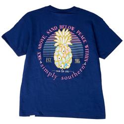 Big Girls Pineapple Sea La Vie T-Shirt