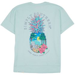 Big Girls Livin Simply Pineapple Beach T-Shirt