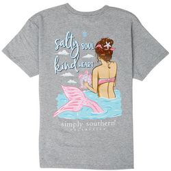 Simply Southern Big Girls Salty Soul Kind Heart T-Shirt