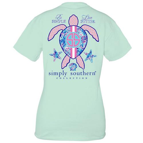Simply Southern Big Girls Save Sea Turtle Palm