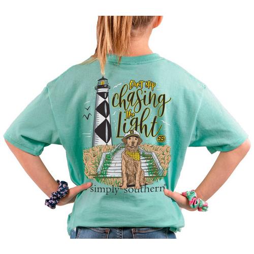 Simply Southern Big Girls Chasing The Light T-Shirt