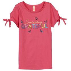 Runway Girl Little Girls Everyday Grateful T-Shirt