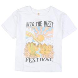 Big Girls West Into The West Festival Short Sleeve Top