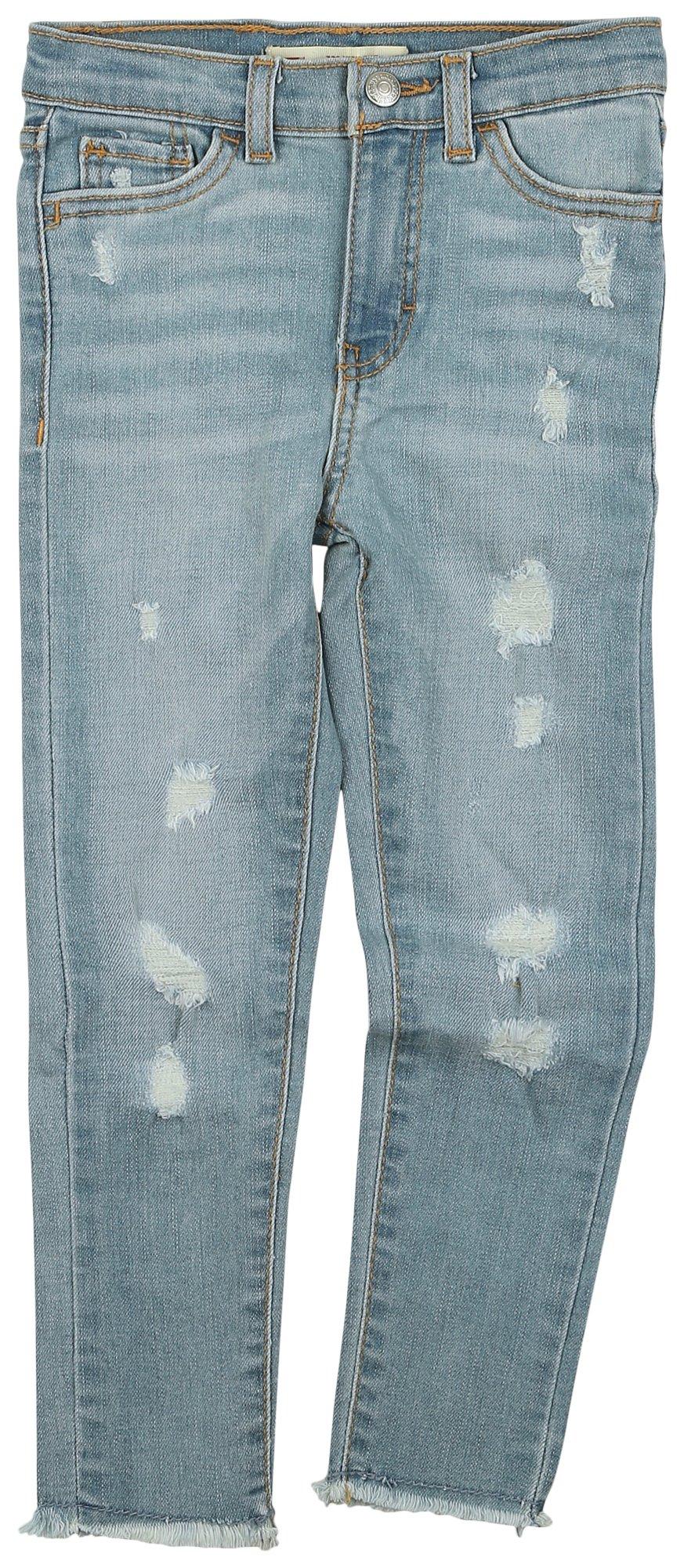 Levi's Little Girls 720 High Rise Super Skinny Jeans