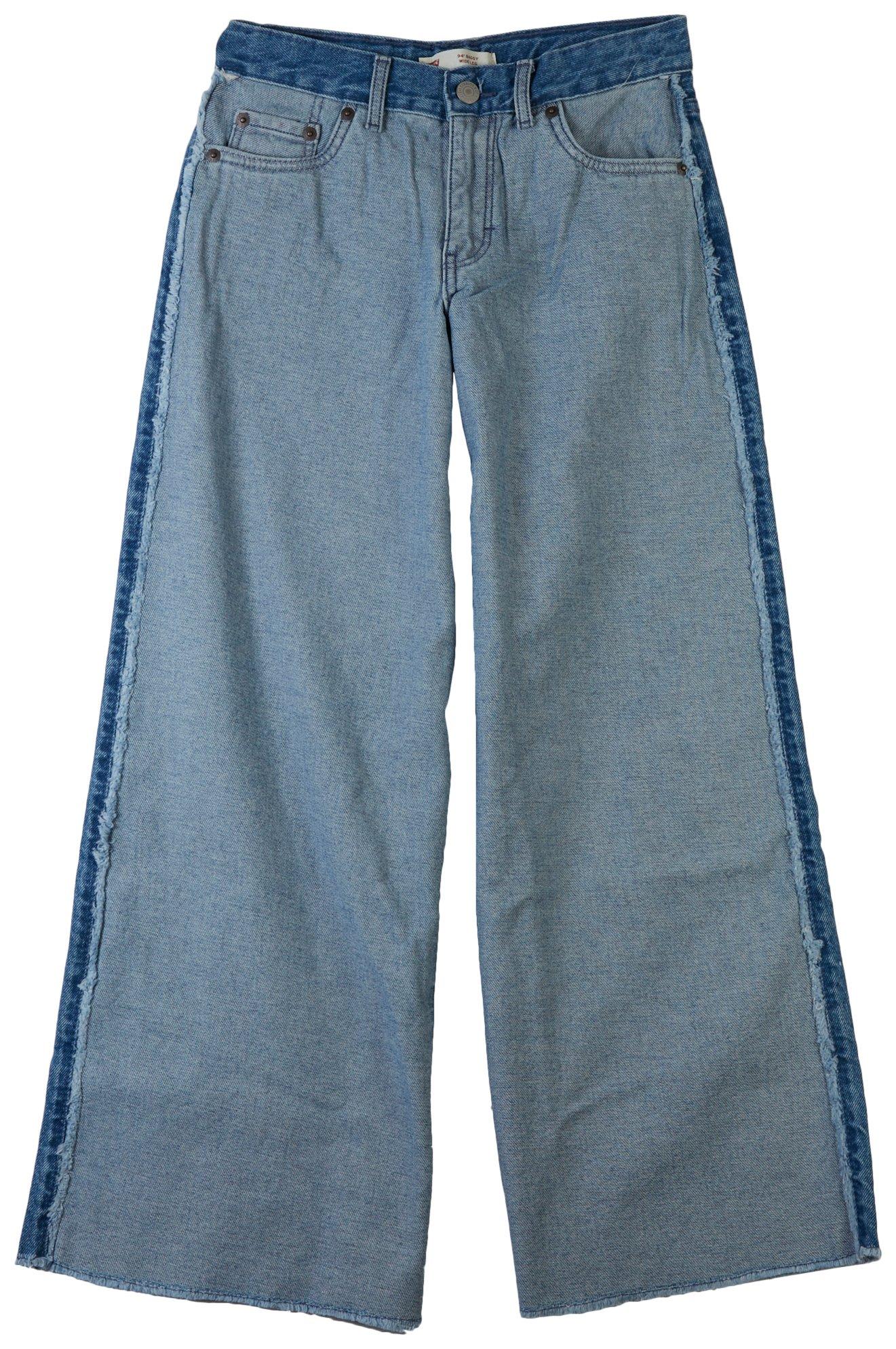Big Girls Mid-Rise Inside Out Jeans