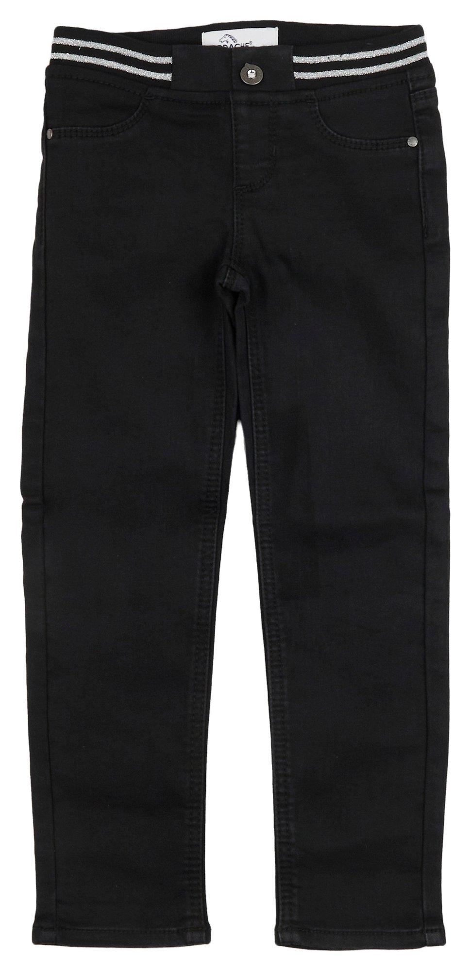 Jordache Little Girls Knit Elastic Waist Pants