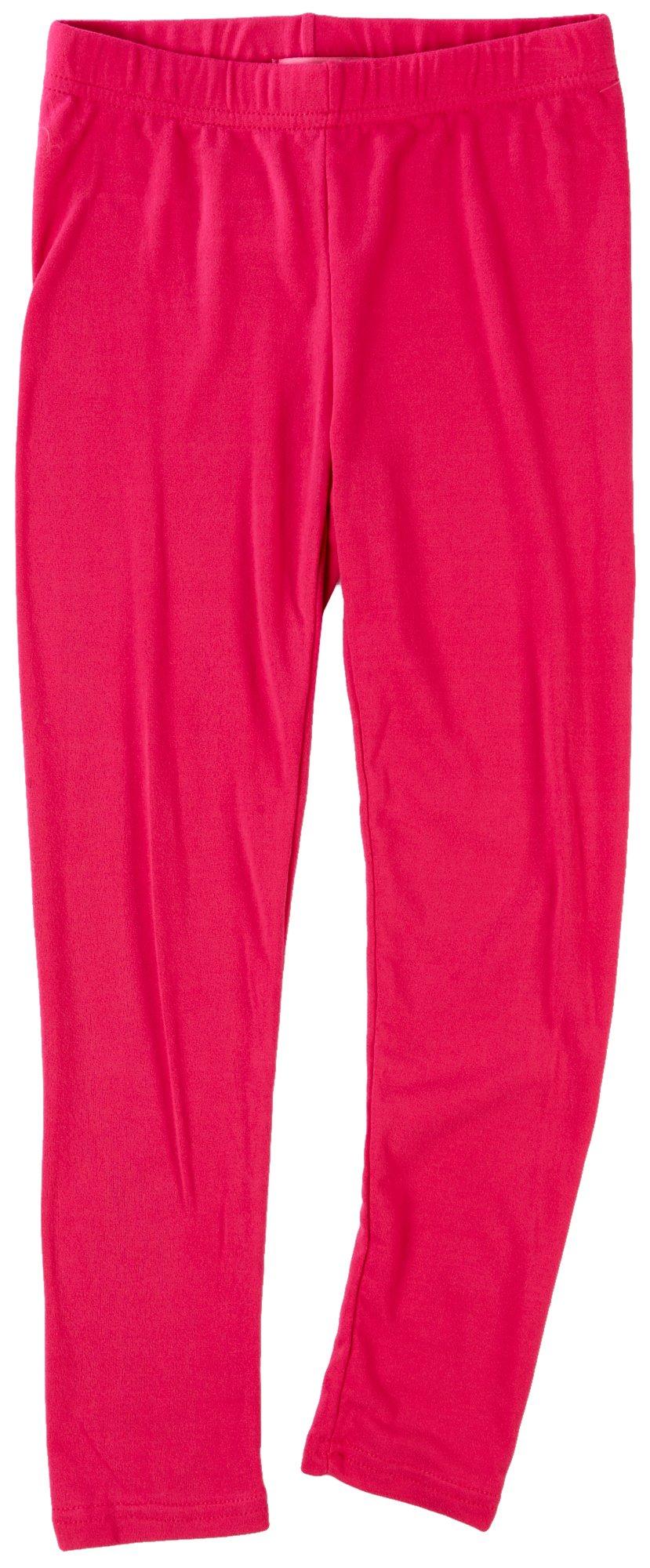 Freestyle Big Girls Solid Pink Neon Leggings