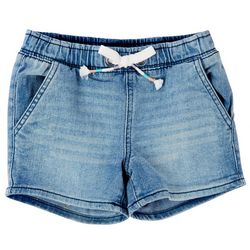 Vigoss Little Girls Pull-On Waistband Denim Shorts
