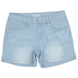 Big Girls Basic 5-Pockets  Denim Shorts