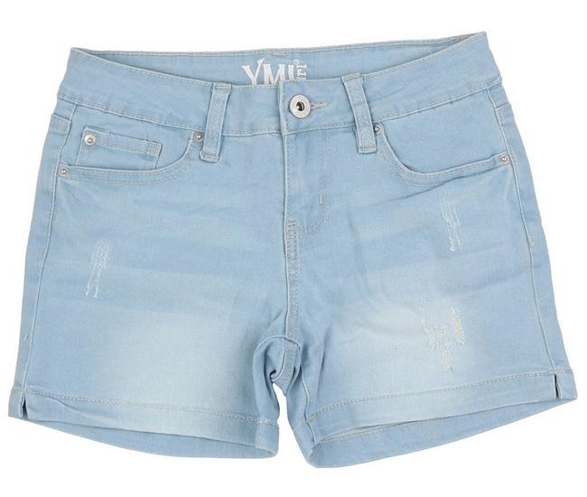 Big Girls Basic 5-Pockets Denim Shorts