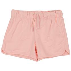 Little Girls Solid French Terry Shorts
