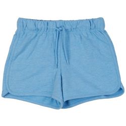 Dot & Zazz Little Girls Solid French Terry Shorts