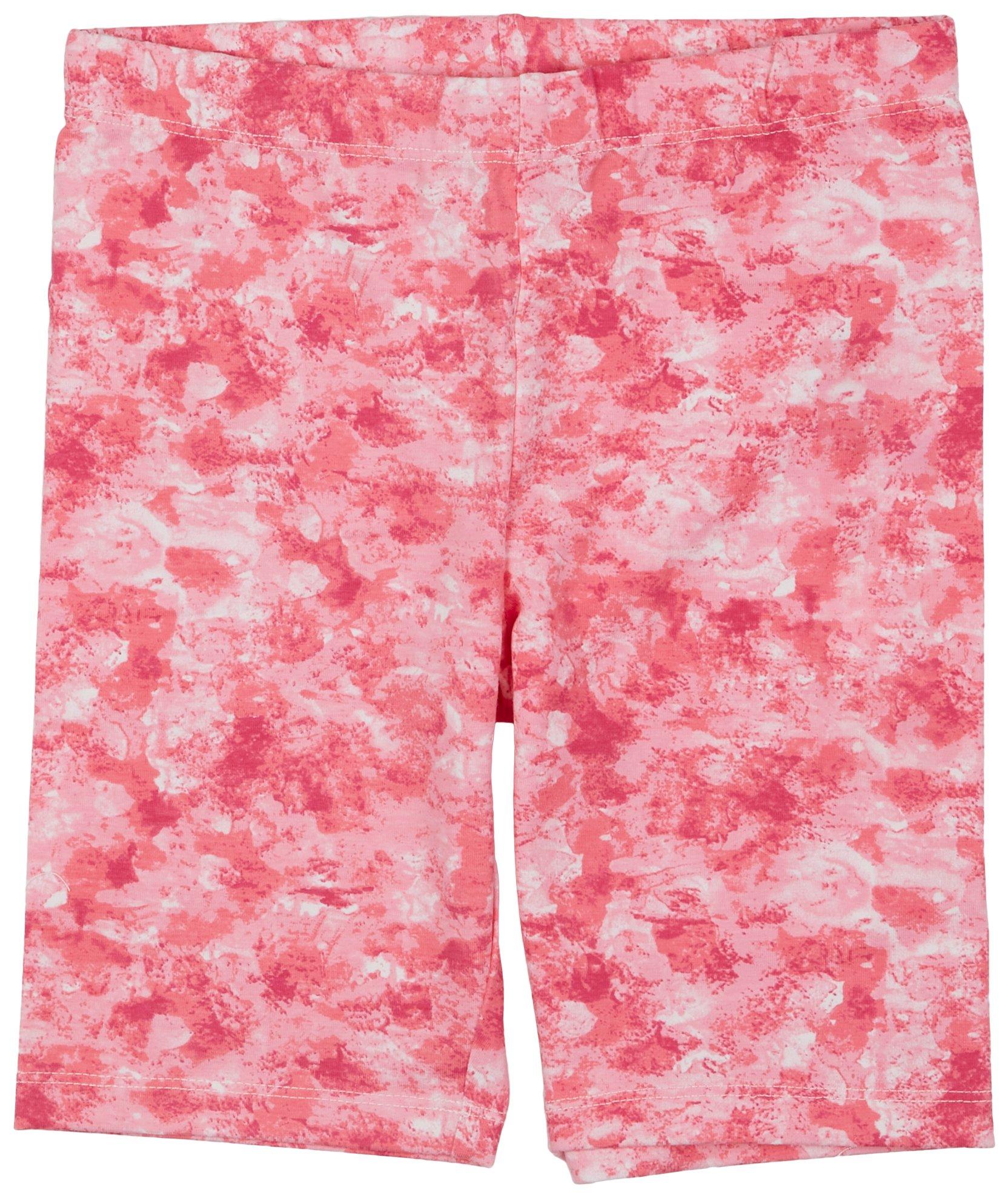 Big Girls Tie Dye Bike Shorts