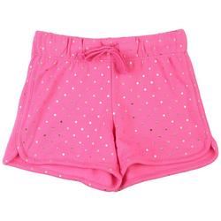Little Girls Drawstring French Terry Shorts