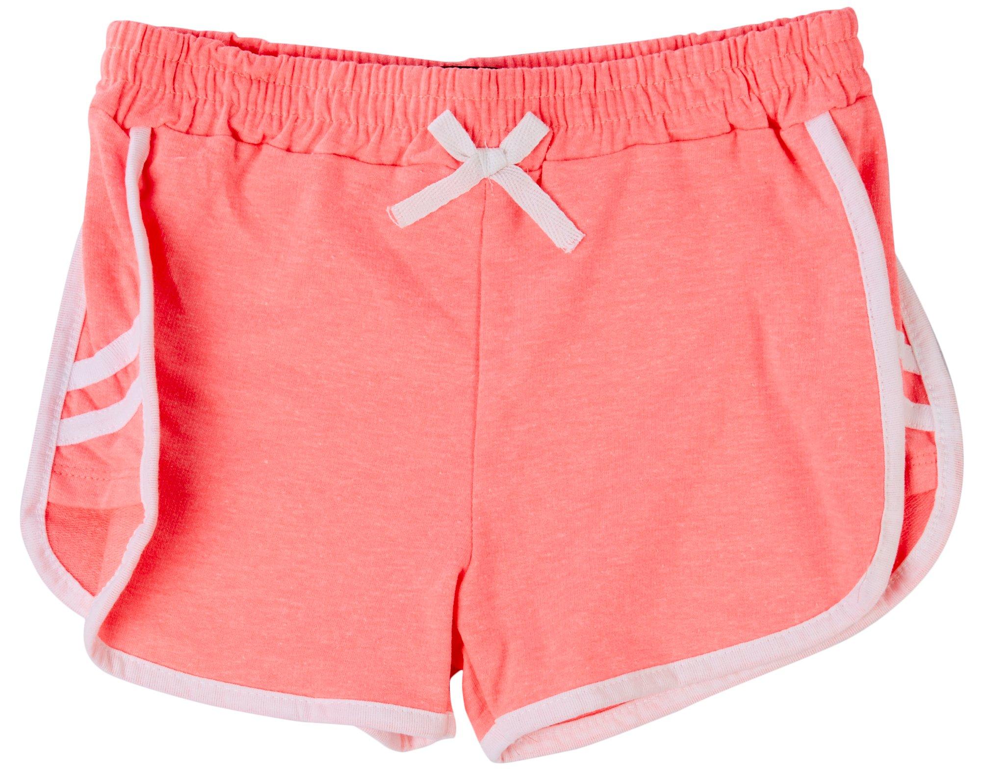 Limited Too Big Girls Heathered Two Stripe Shorts