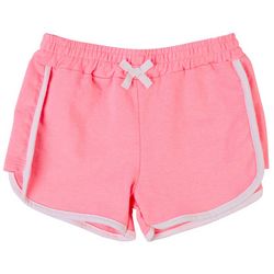 Limited Too Big Girls Solid Panel Stripe Shorts